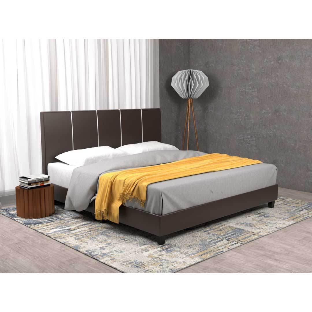 Coriann Bedframe + Solano Foam Mattress Bed Set Singapore