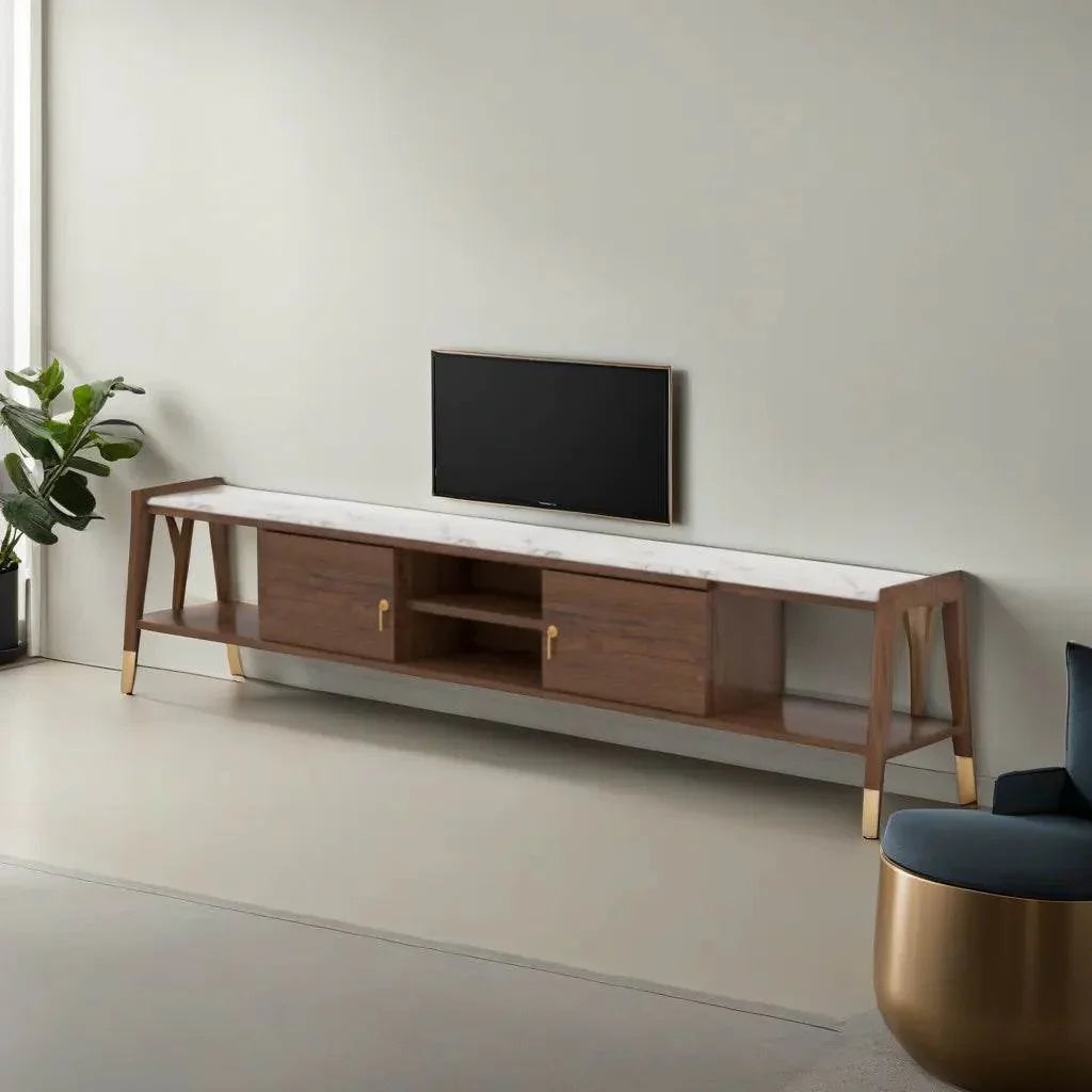 Craig Ash Wood TV Console Singapore