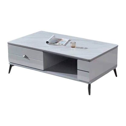 Darmaris Polished Sintered Stone Coffee Table Singapore