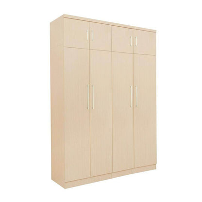 Darragh 4 Open Door Wardrobe with Top Singapore