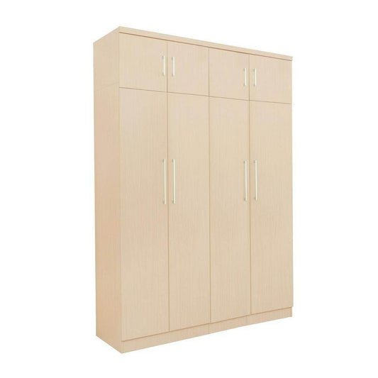 Darragh 4 Open Door Wardrobe with Top Singapore