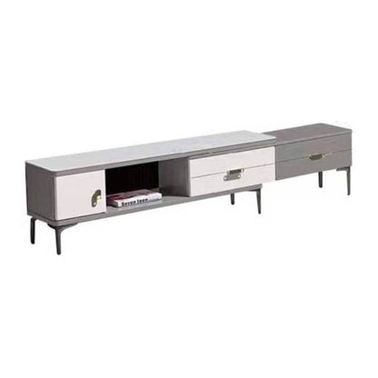 Darya II Extendable Polished Sintered Stone TV Console Singapore