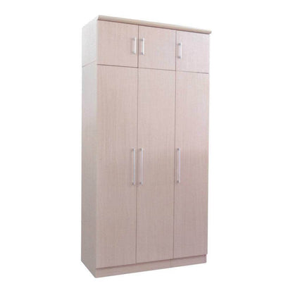 Davice 3 Open Door Wardrobe with Top Singapore