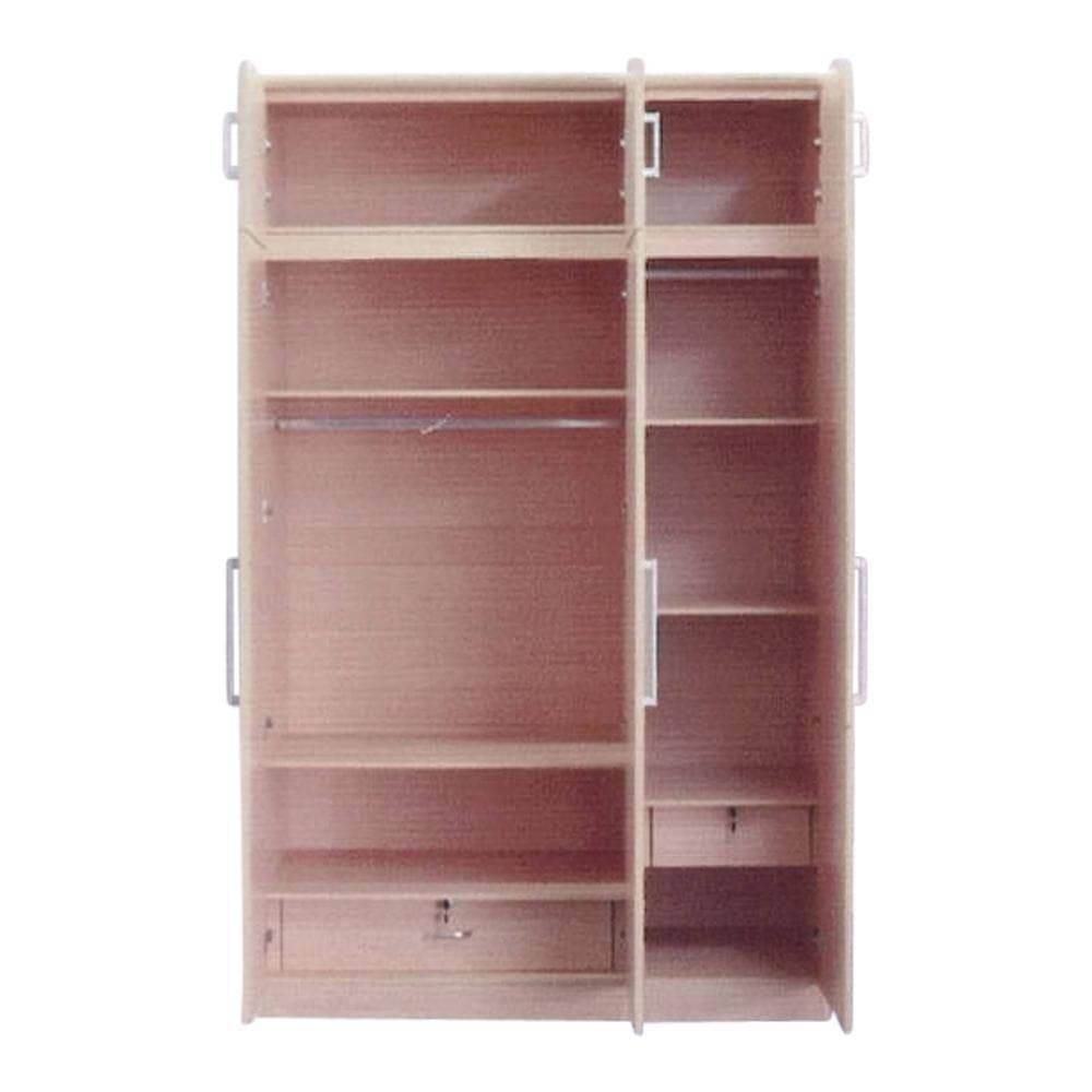 Davice 3 Open Door Wardrobe with Top Singapore