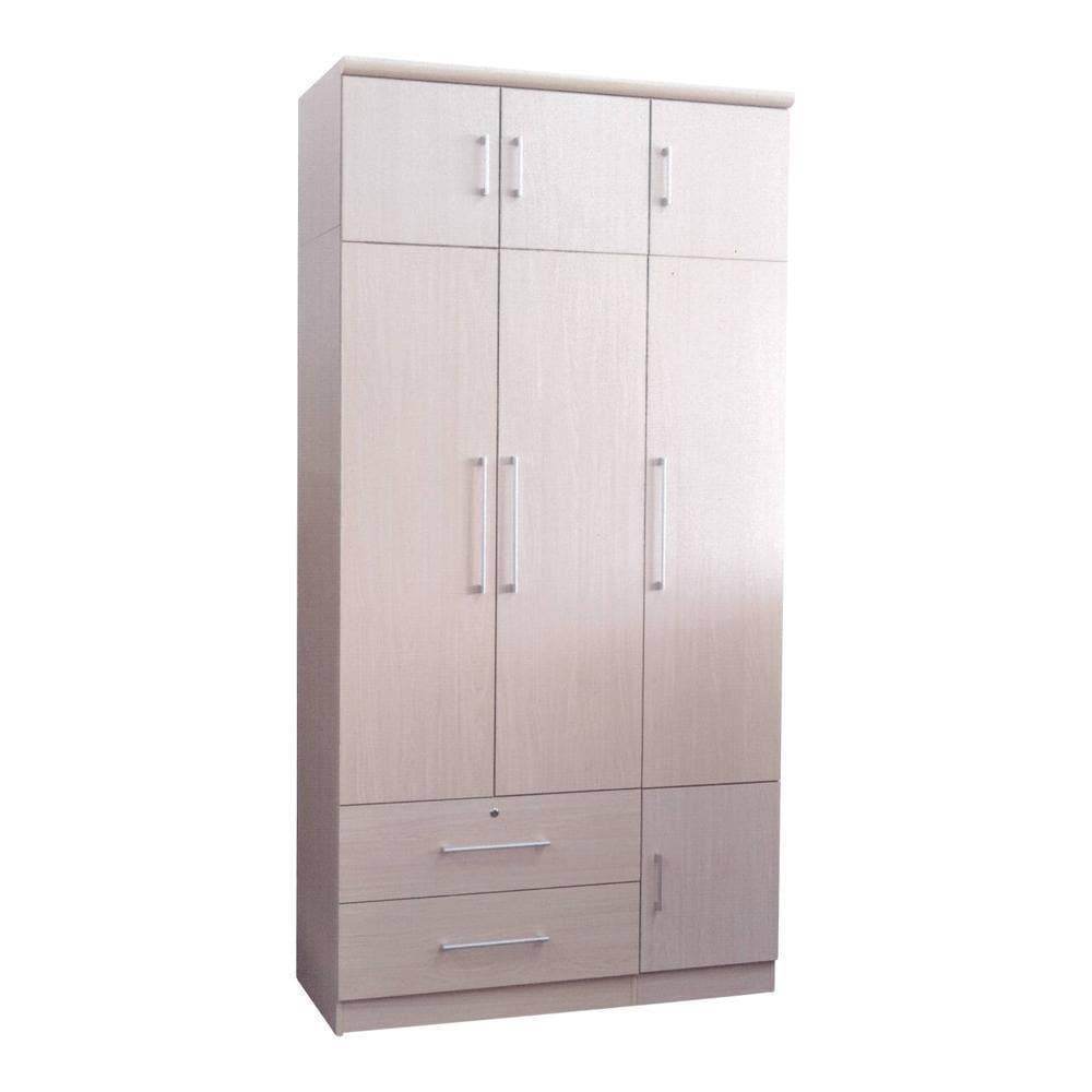 Deverac 3 Open Door Wardrobe with Top Singapore