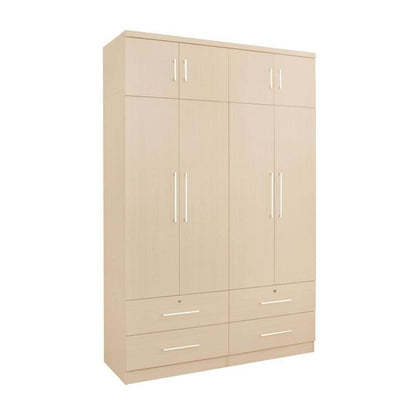 Deverac II 4 Open Door Wardrobe with Drawers & Top Singapore