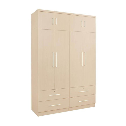 Deverac II 4 Open Door Wardrobe with Drawers & Top Singapore