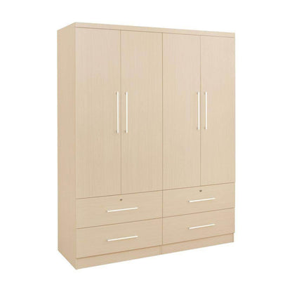 Deverac II 4 Open Door Wardrobe with Drawers Singapore