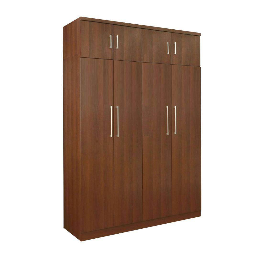 Deverel 4 Open Door Wardrobe with Top Singapore