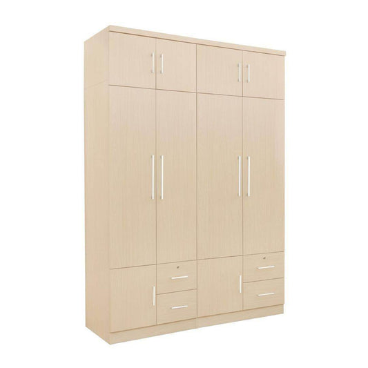 Deverell II 4 Open Door Wardrobe with Drawers & Top Singapore