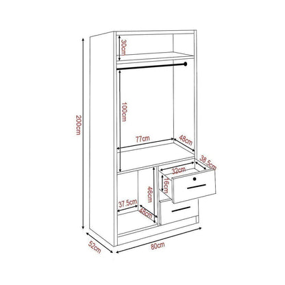 Deverell Open Door Wardrobe Singapore