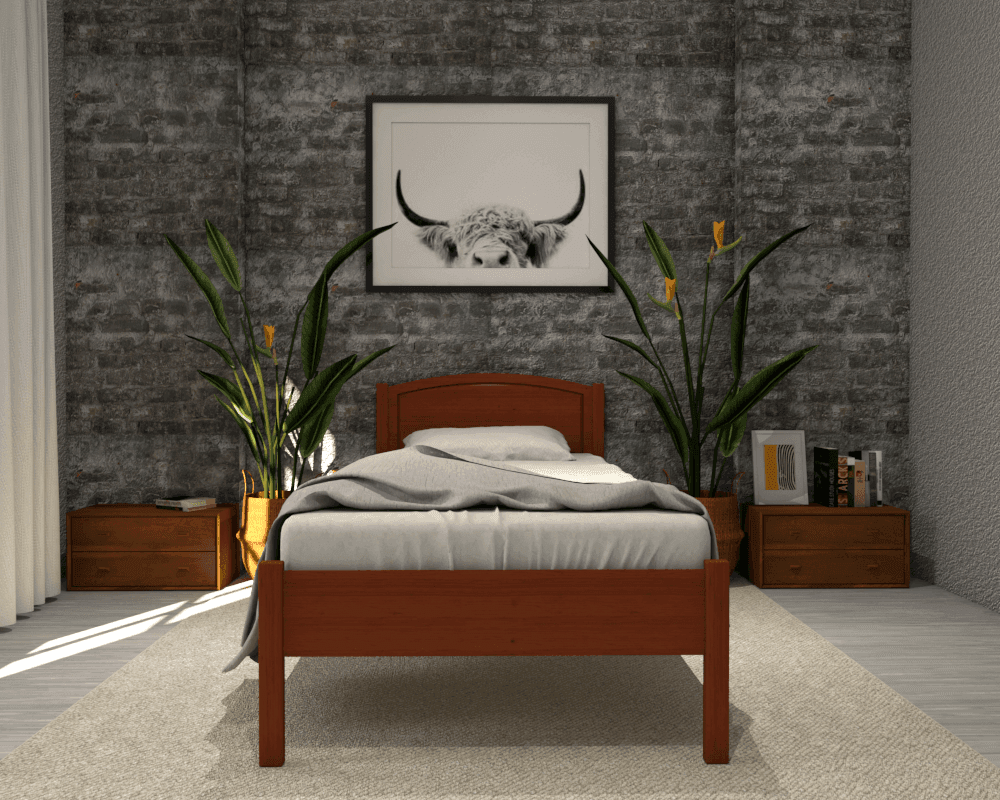 Devona Wooden Bed Singapore