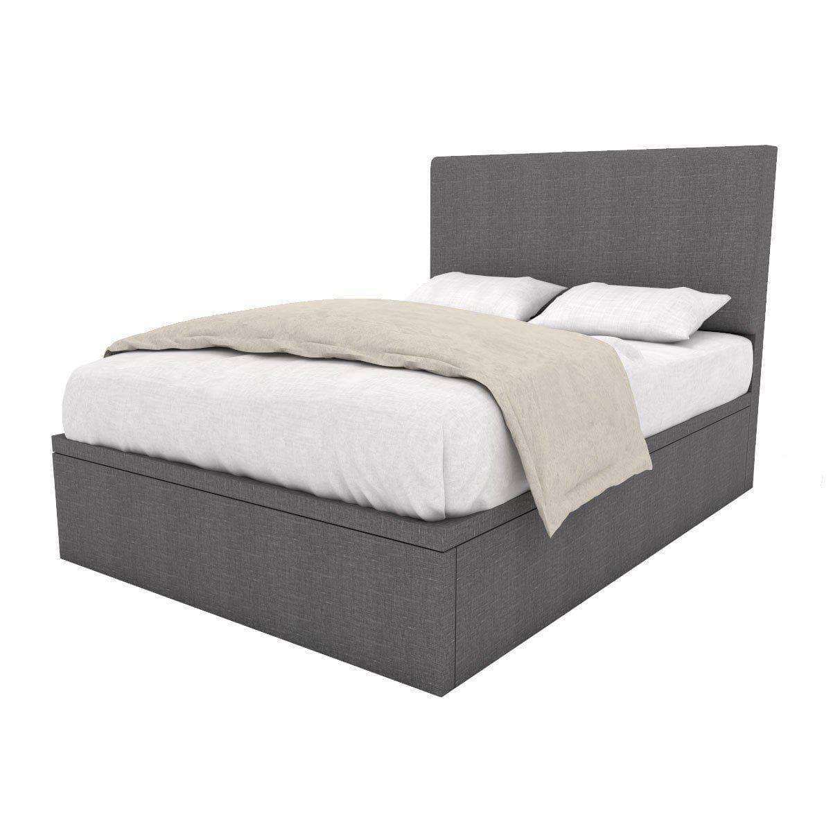 Devonne Grey Fabric Storage Bed (Water Repellent) Singapore