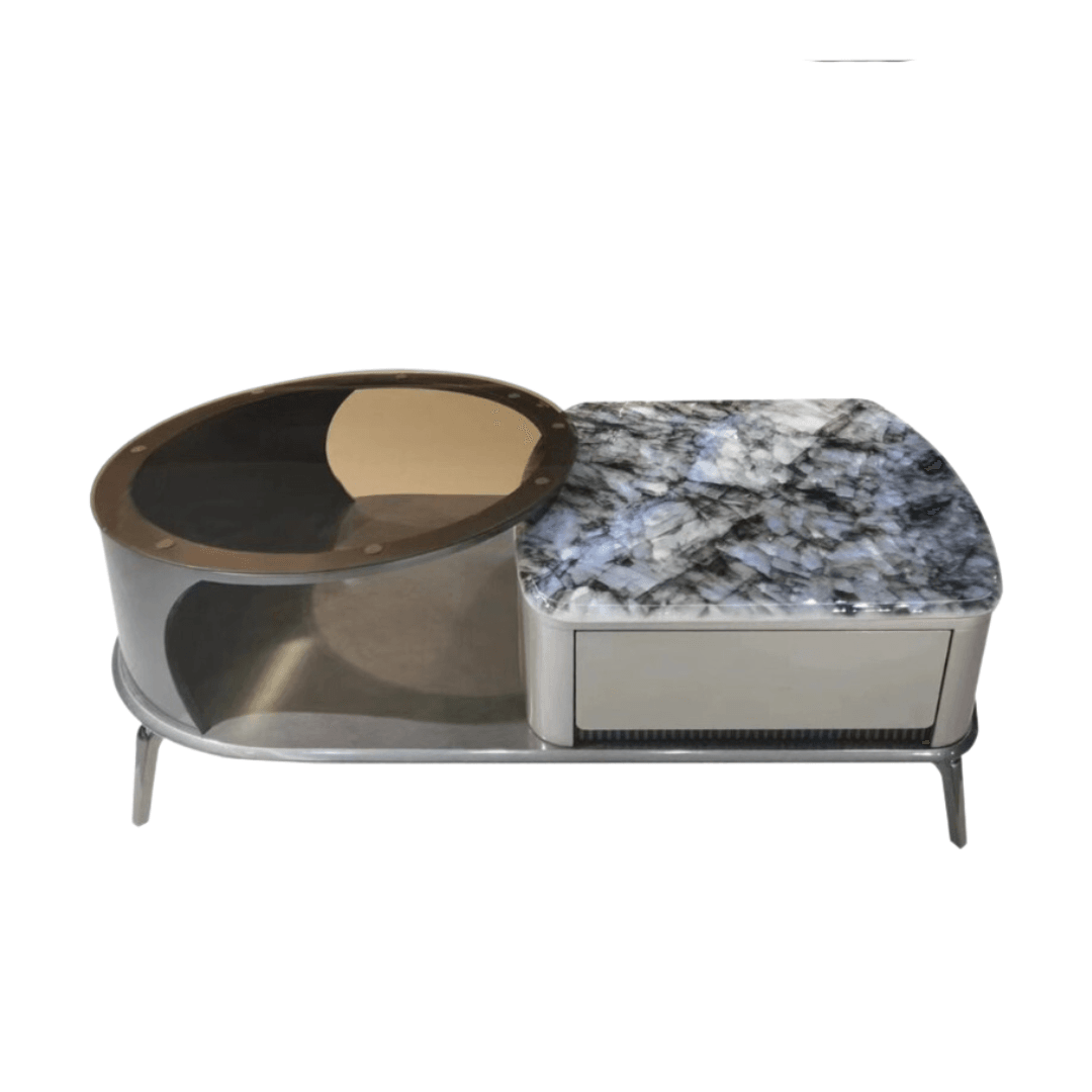 Dustin Polished Sintered Stone Coffee Table Singapore