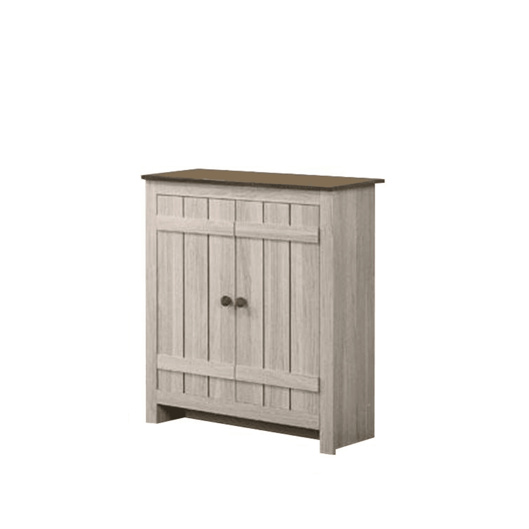 Dutton 2 Door Rustic Shoe Cabinet Singapore