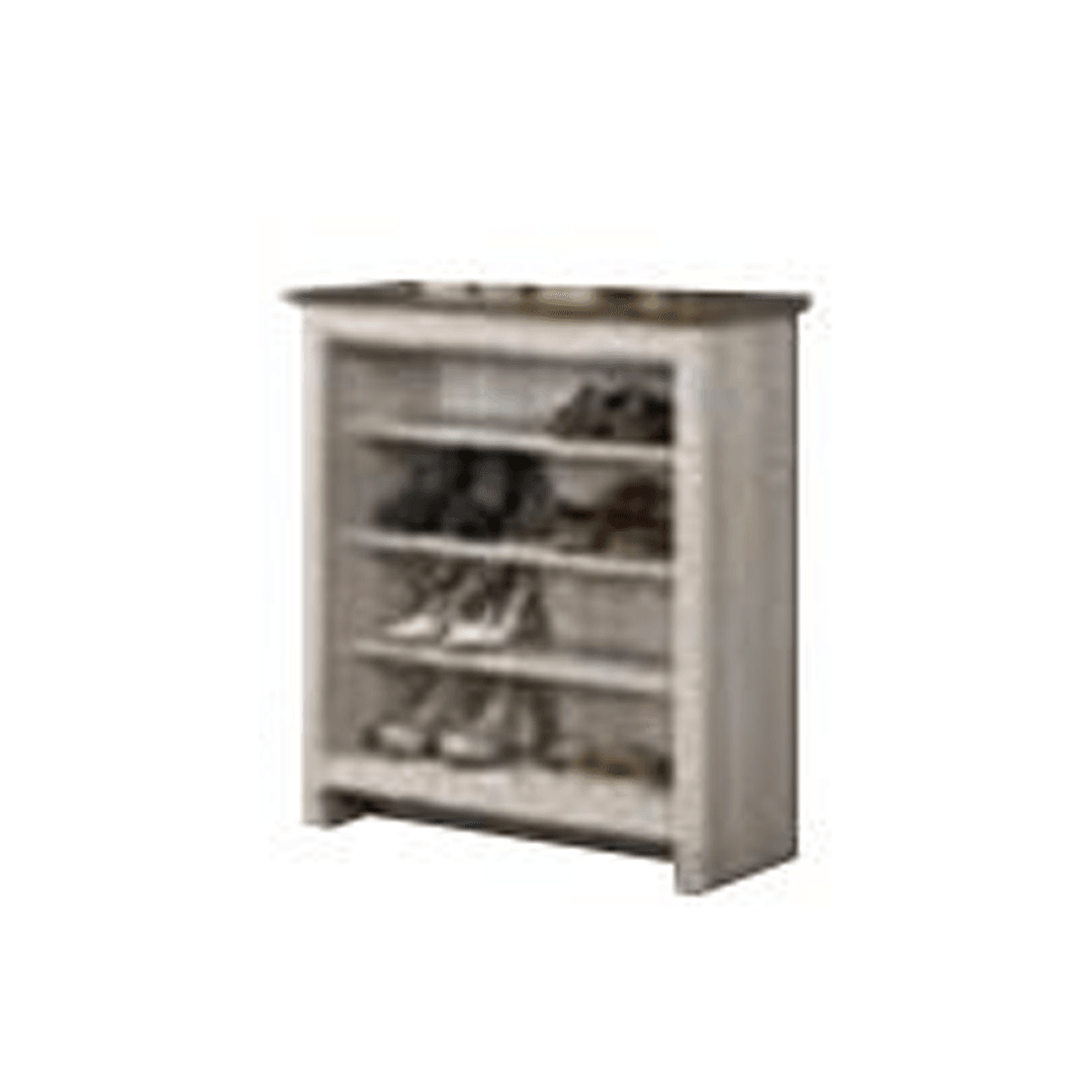 Dutton 2 Door Rustic Shoe Cabinet Singapore