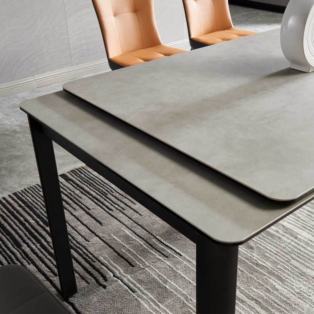 Eleanora Sintered Stone Extendable Dining Table (120cm/140cm/160cm) Singapore