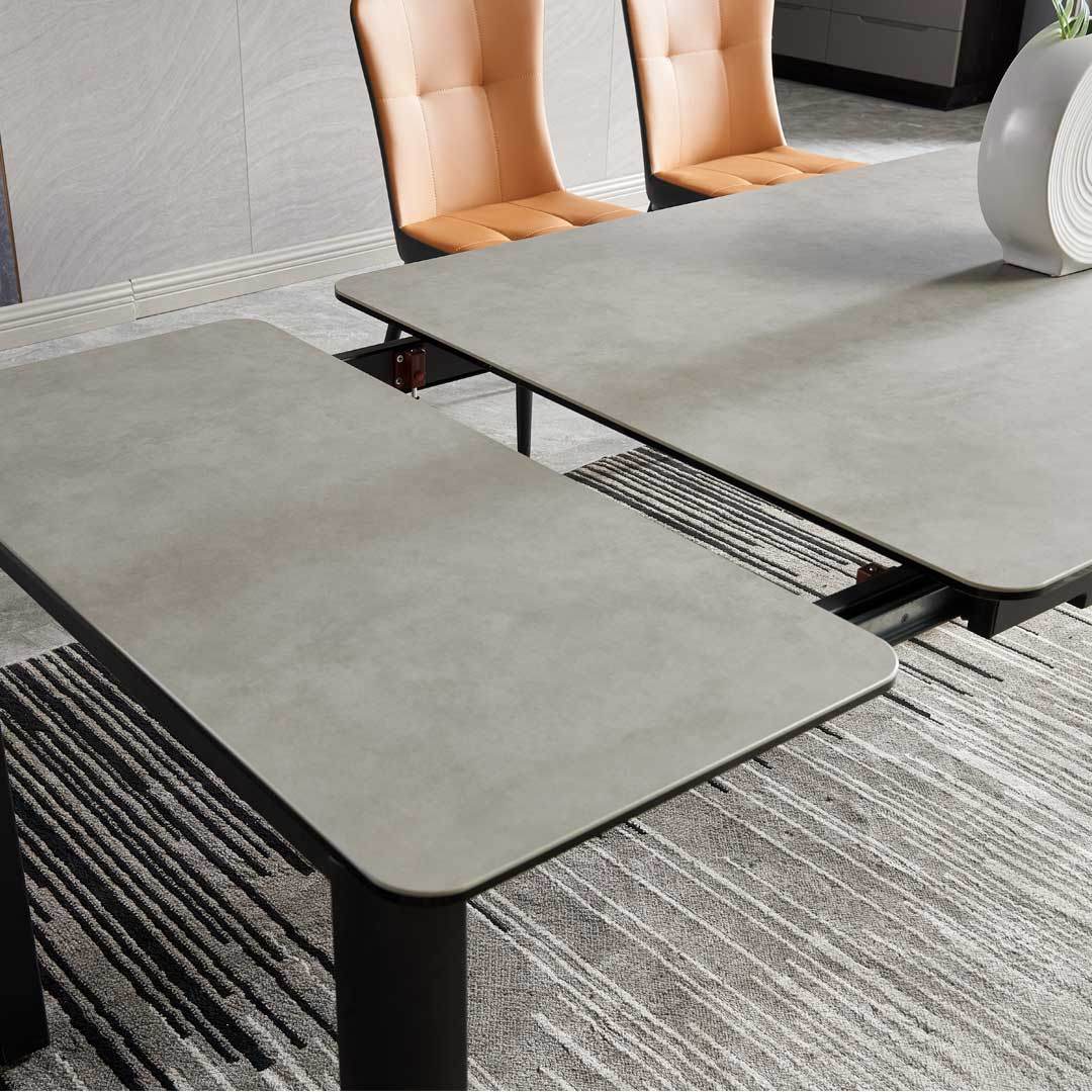 Eleanora Sintered Stone Extendable Dining Table (120cm/140cm/160cm) Singapore