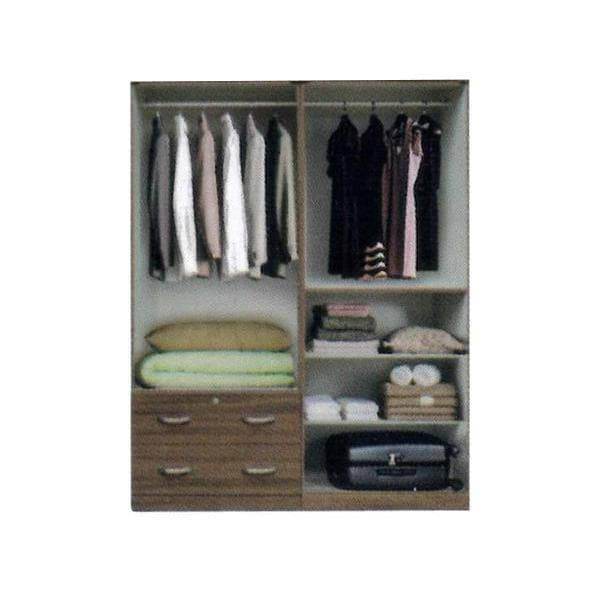 Elisa Open Door Wardrobe (Without Top) Singapore