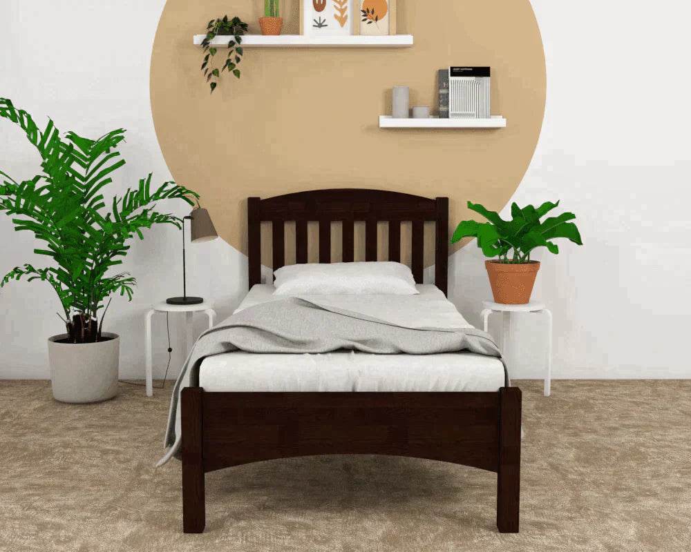 Elisee Wooden Bed Singapore