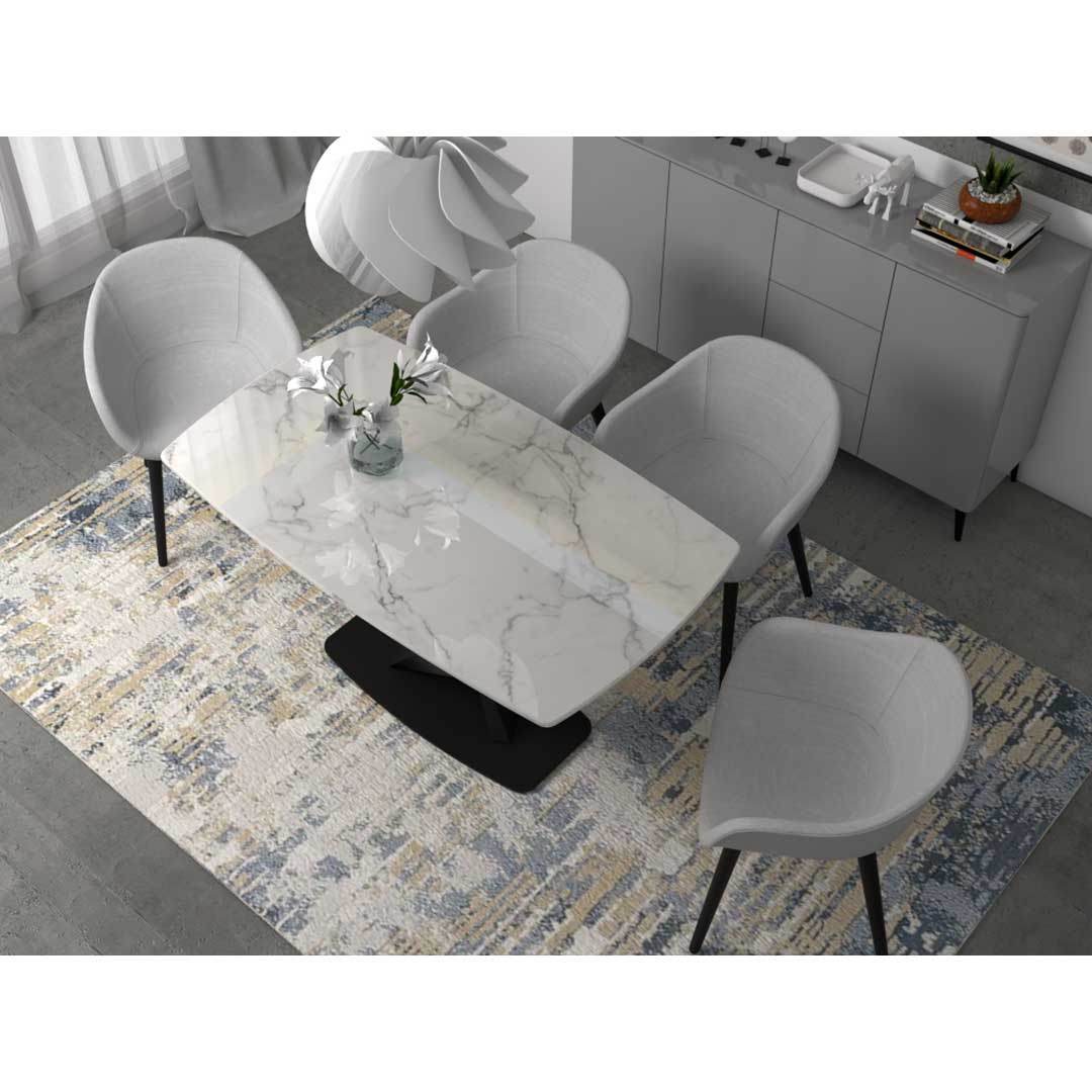 Ercole Sintered Stone Dining Table (140cm/160cm/180cm) Singapore