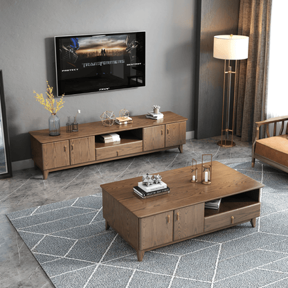 Fergus Ash Wood TV Console Singapore