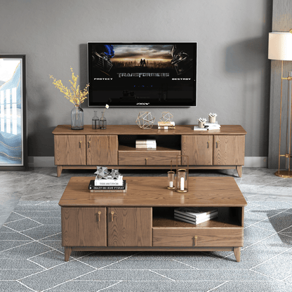 Fergus Ash Wood TV Console Singapore