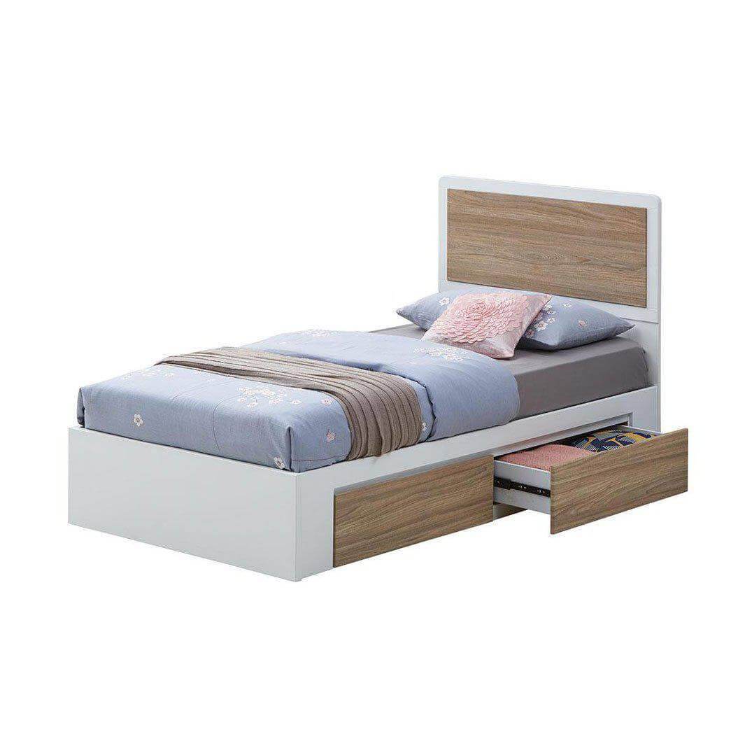 Hagel Wooden Drawer Bed Singapore