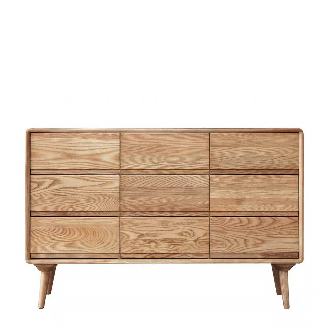 Hudson Ash Wood Chest of Drawer Singapore