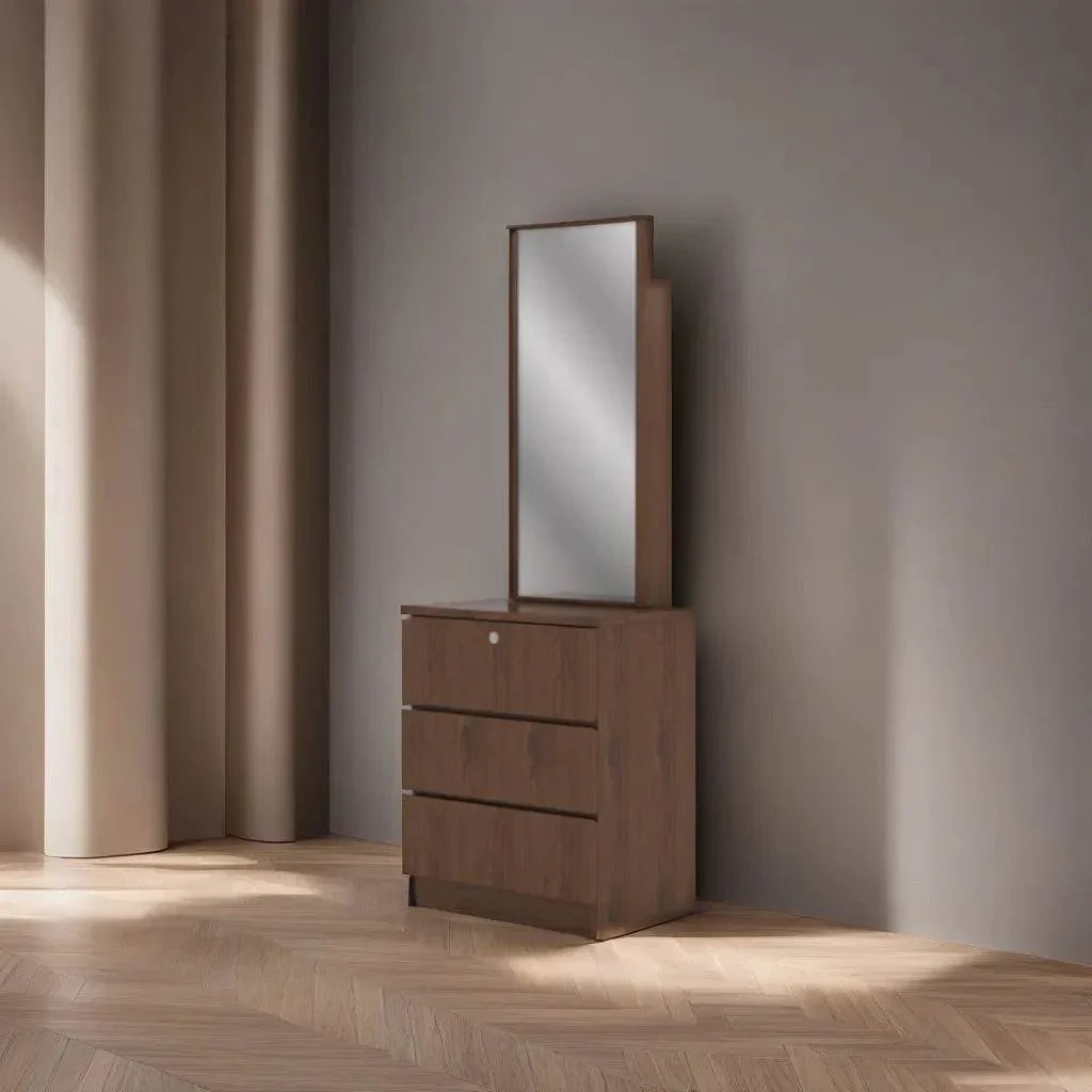 Ivonn Sliding Mirror Dressing Table Singapore