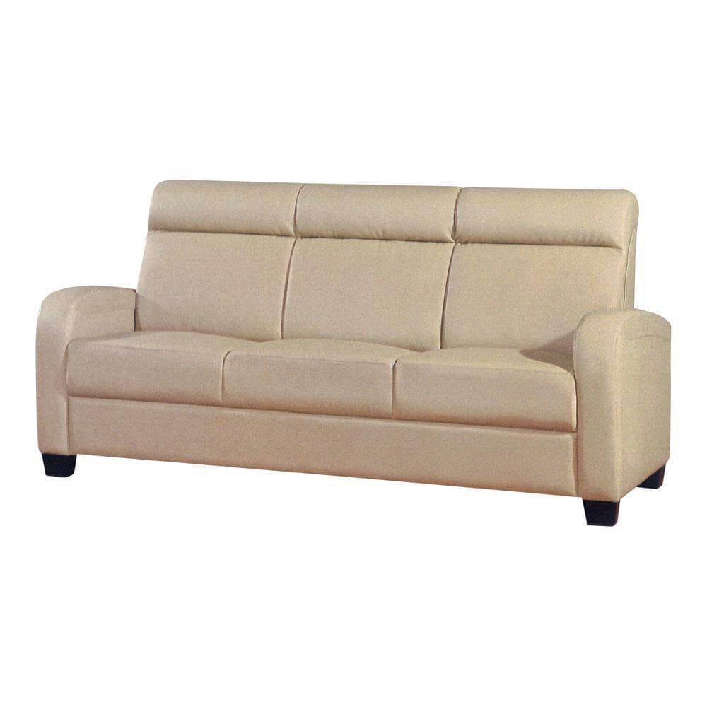 Ivory Faux Leather Sofa Singapore