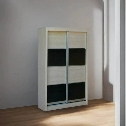 Kellie White Wash Sliding Wardrobe Singapore