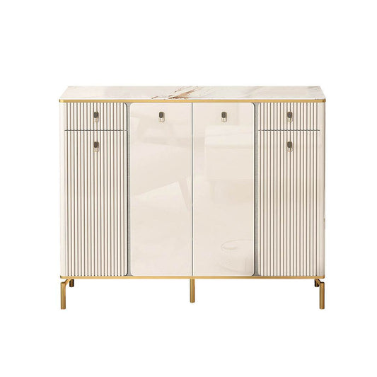 Koda 4 Door Shoe Cabinet with Sintered Stone Top (140cm) Singapore