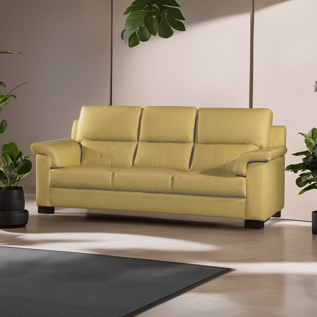 Krandell Faux Leather Sofa Singapore