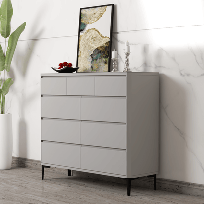 Lavo II Polished Sintered Stone Chest of Drawer Singapore