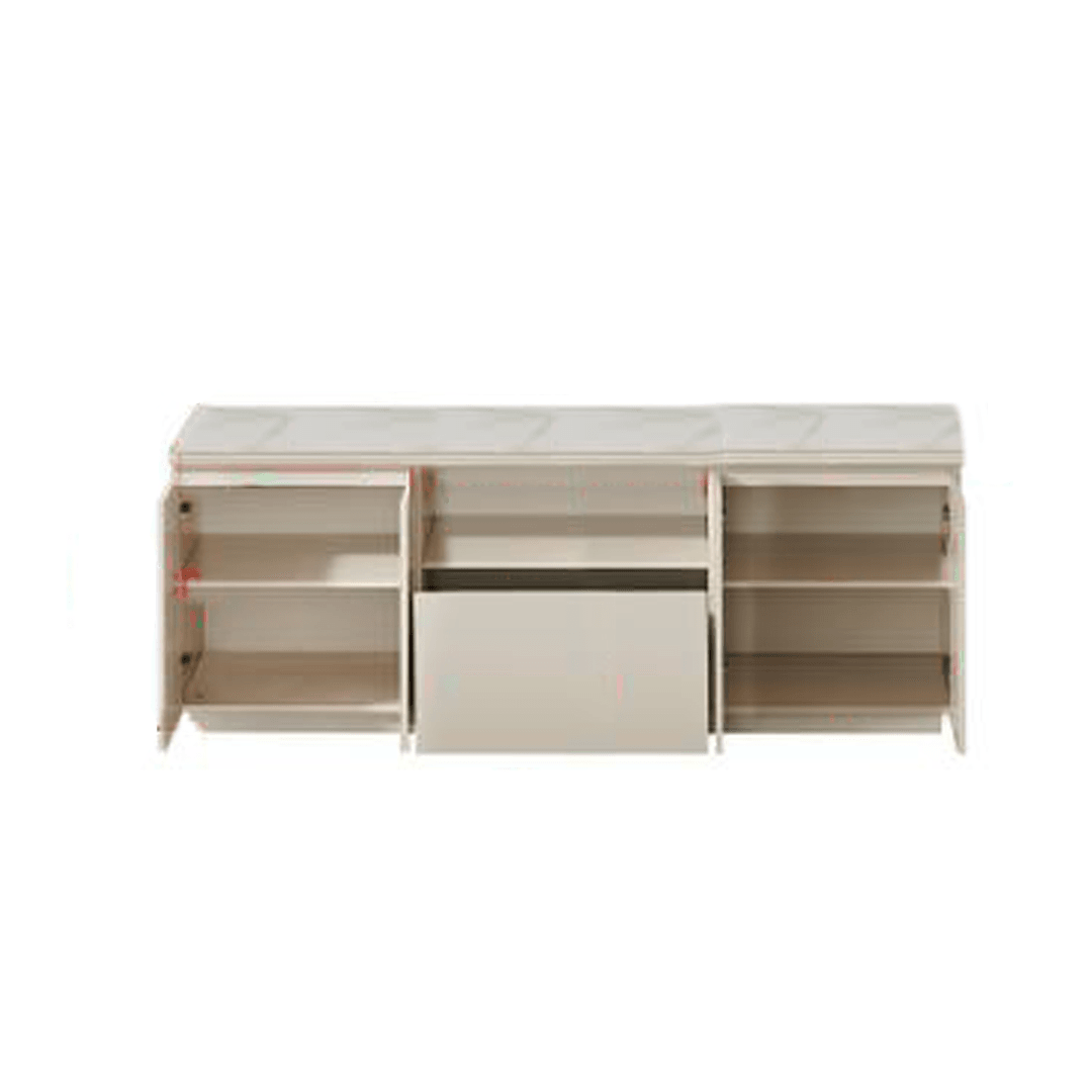 Lazarus Glossy Sintered Stone TV Console Singapore