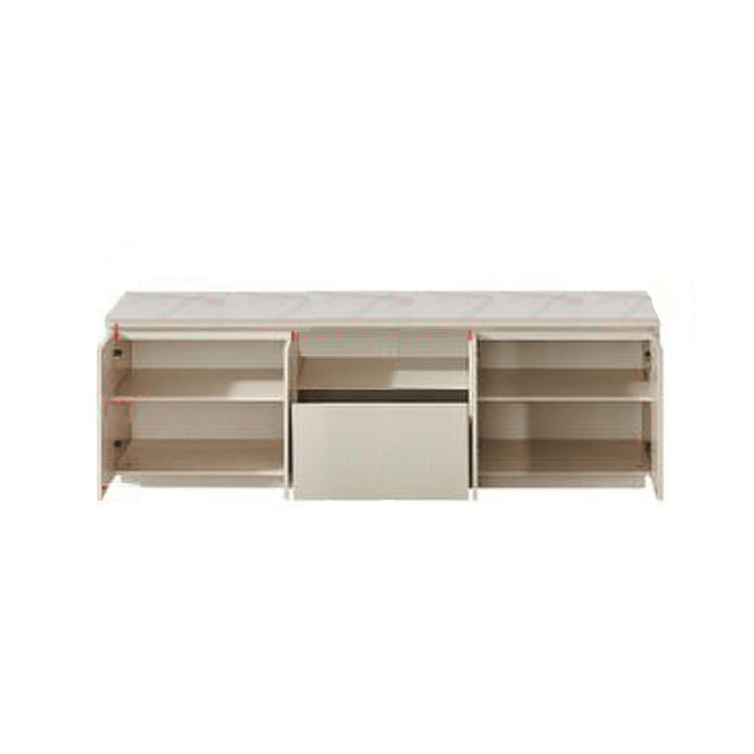 Lazarus II Glossy Sintered Stone TV Console Singapore