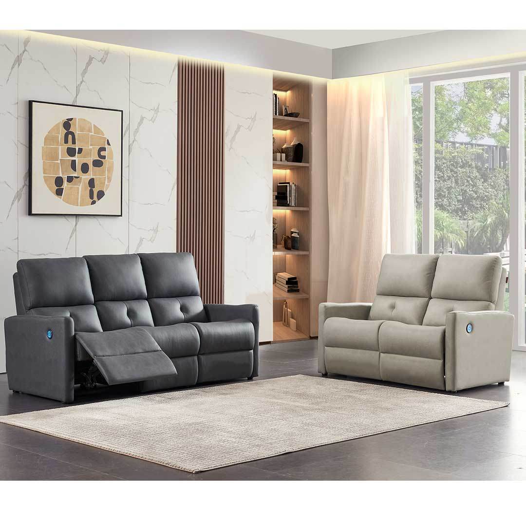 Lilith Recliner Performance Fabric Sofa Singapore