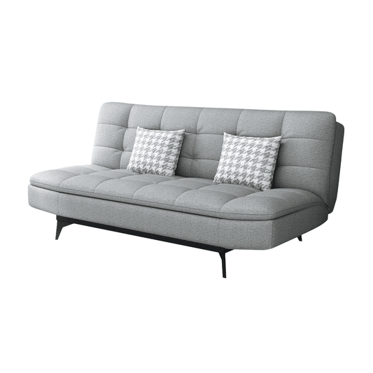 Lisette Leathaire Sofa Bed in Light Grey Singapore