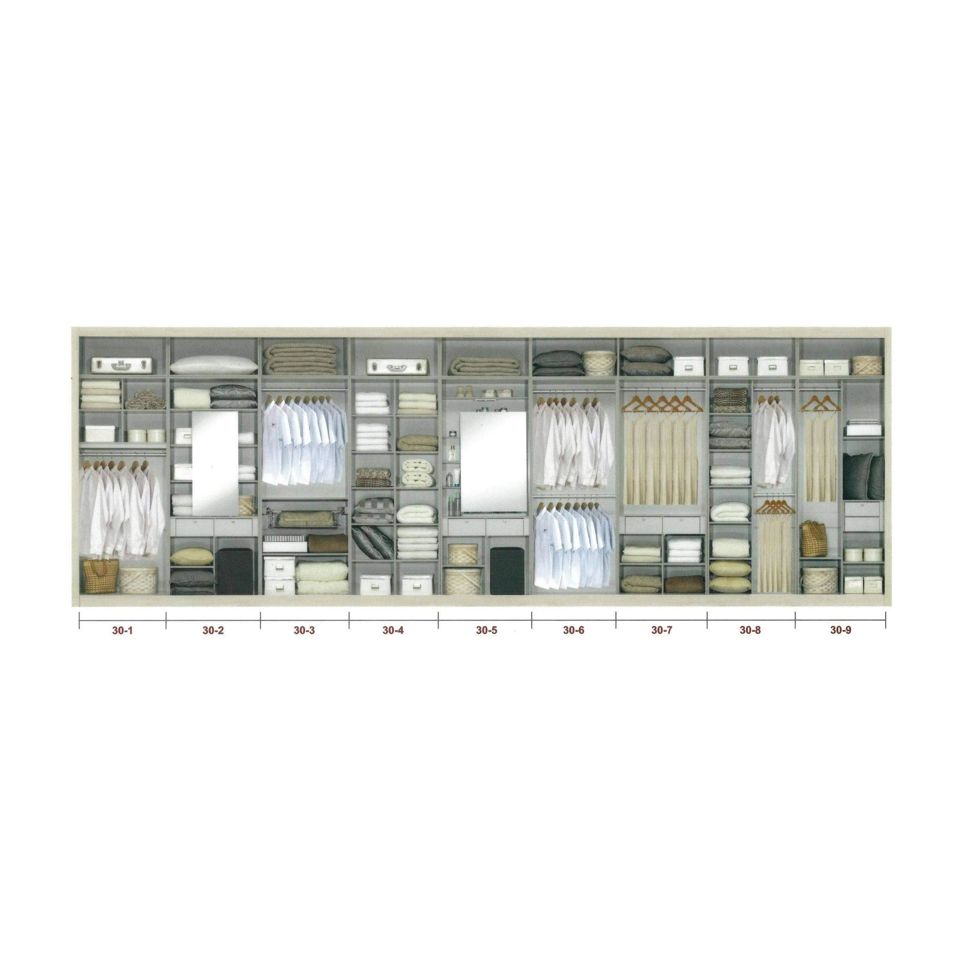 Louisiana Modular Wardrobe W01 Singapore