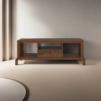 Luna Ash Wood Coffee Table Singapore