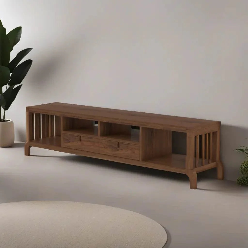 Luna Ash Wood TV Console Singapore