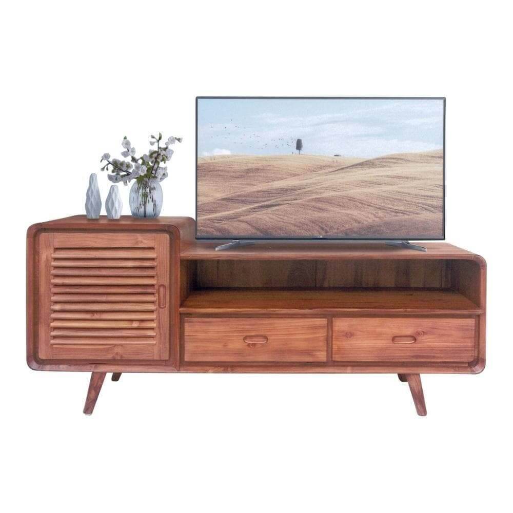 Lushen Teak Wood Tv Console Singapore