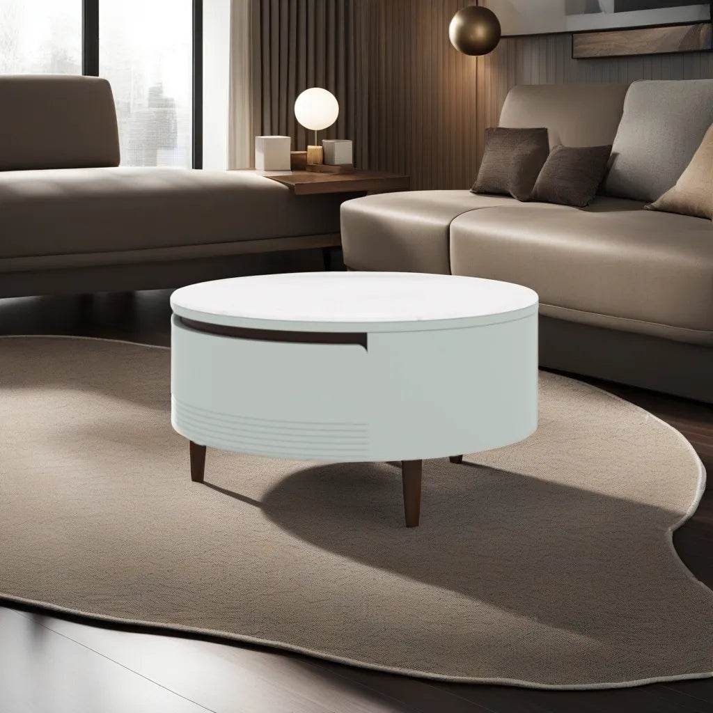 Magnolia Cultured Marble Coffee Table Singapore