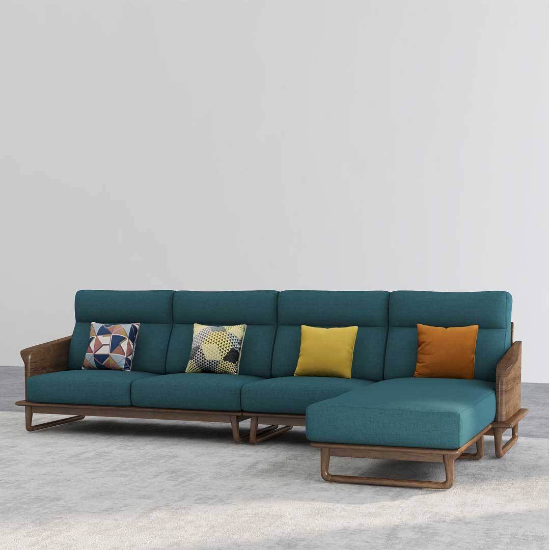 Marcelo Green Ash Wood Sofa Singapore