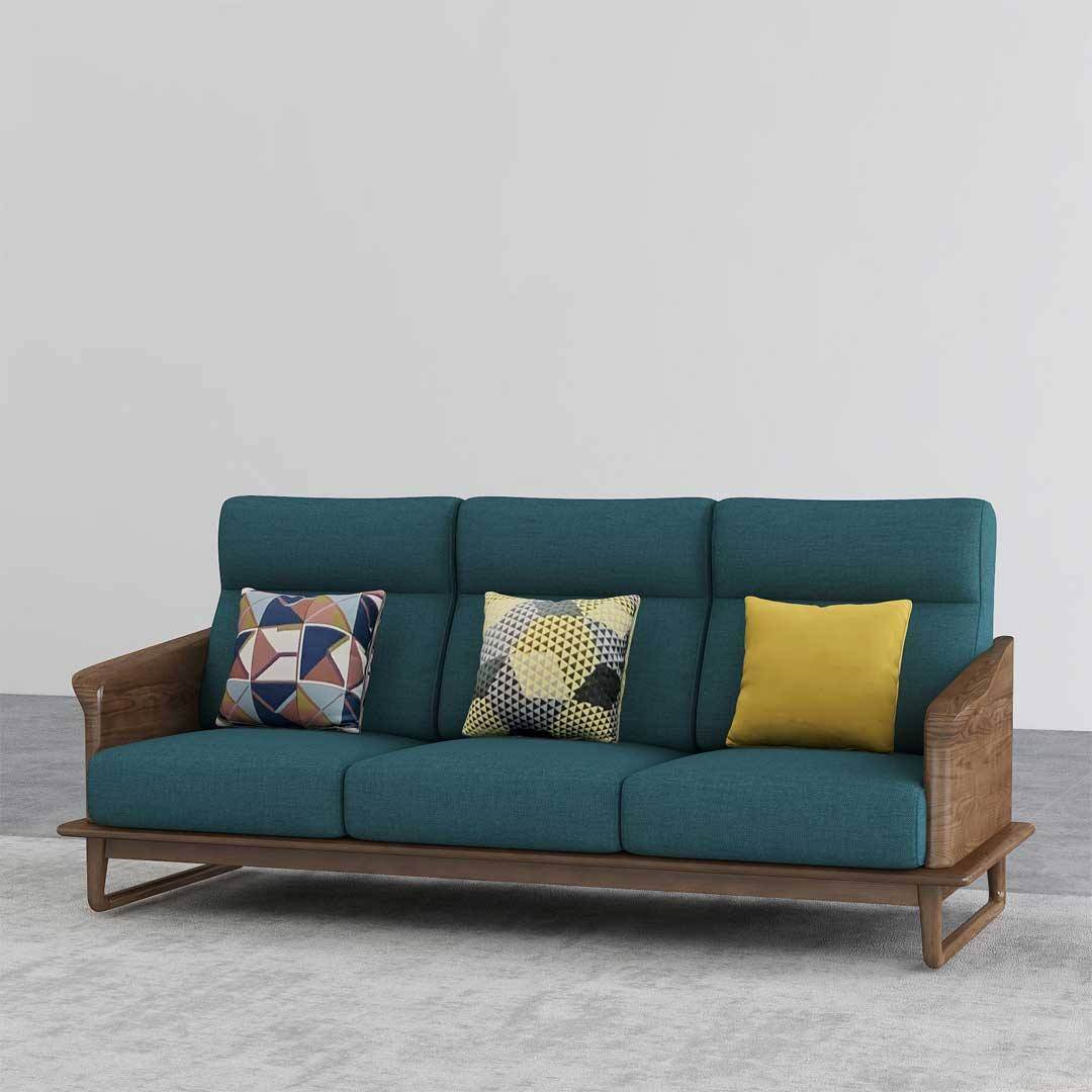 Marcelo Green Ash Wood Sofa Singapore