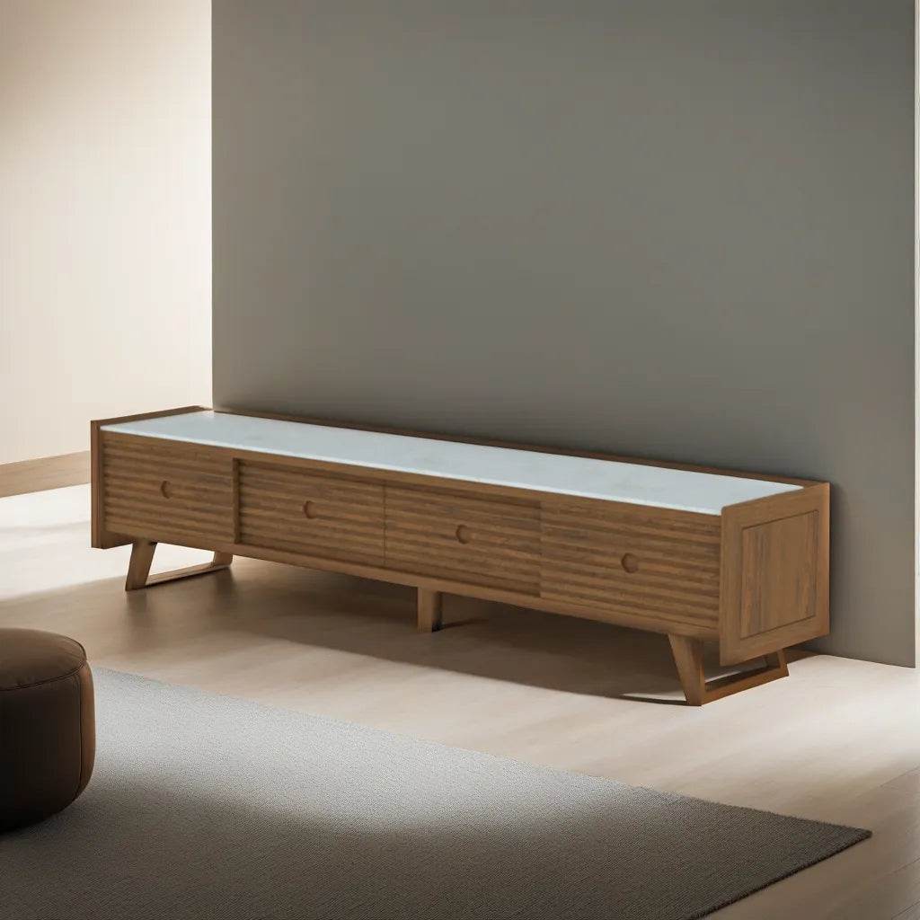 Marcio Ash Wood TV Console Singapore