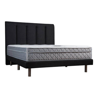 Maxcoil Vertical Tufted Fabric Bed Frame Singapore