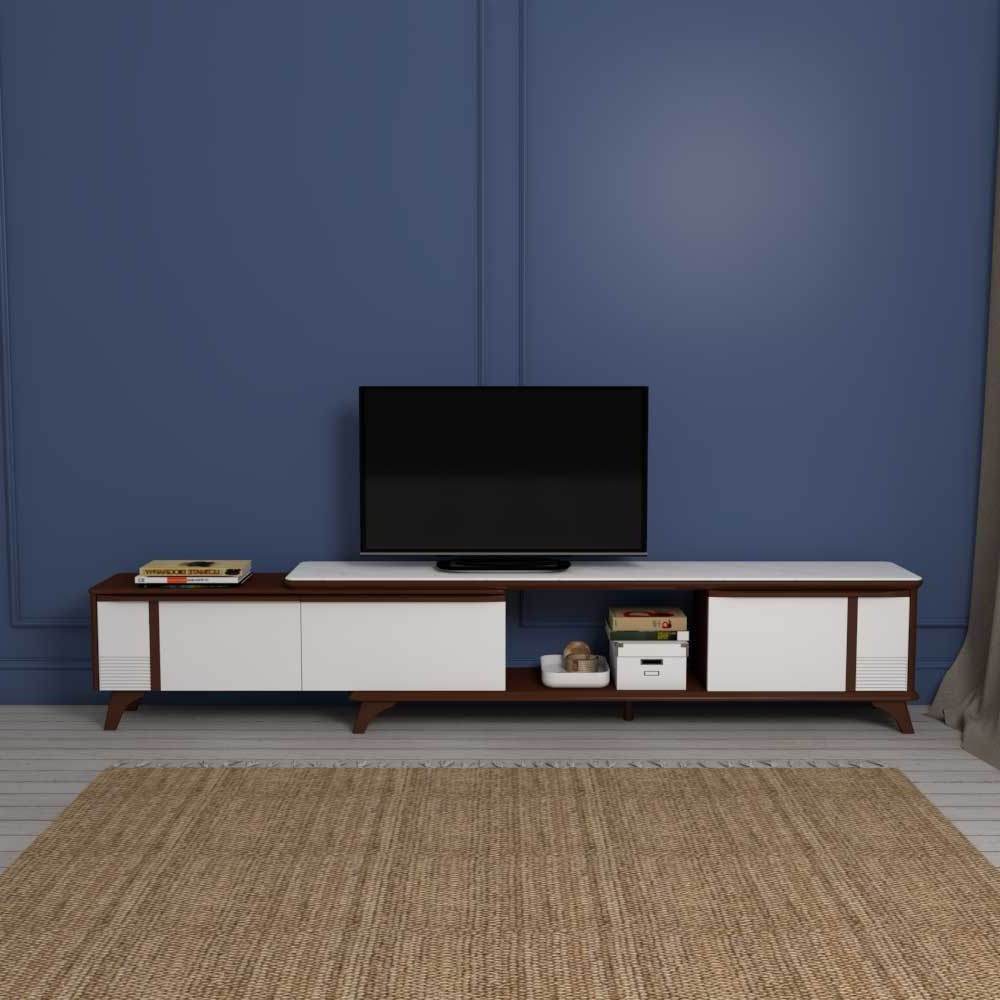 Mazen III Marble Extendable Tv Console Singapore