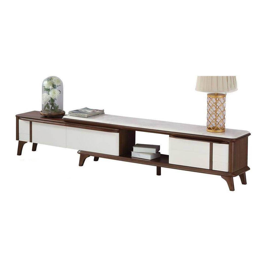 Mazen III Marble Extendable Tv Console Singapore